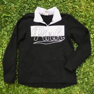 Victoria Secret Fleece Lightweight Spellout XS (D)